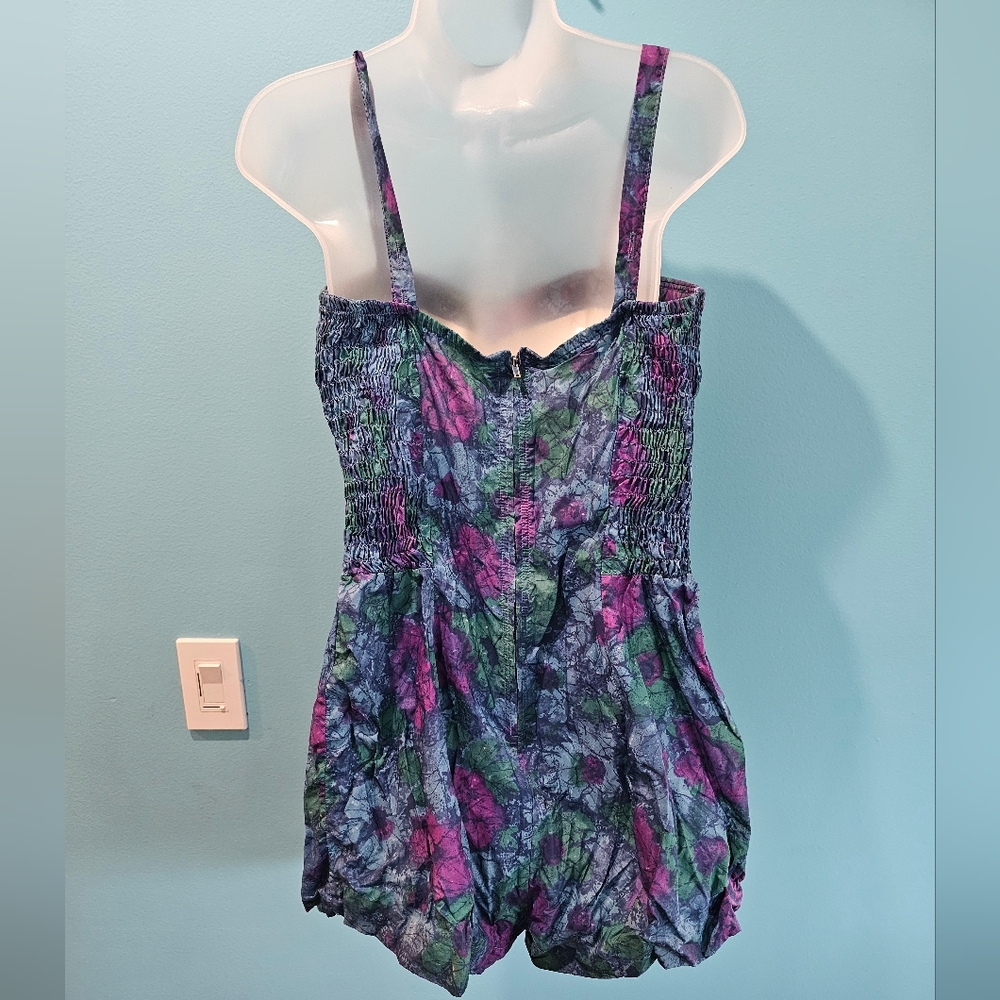 VINTAGE FLORAL PLAYSUIT - CATALINA MASTERPIECE - Picture 3 of 10